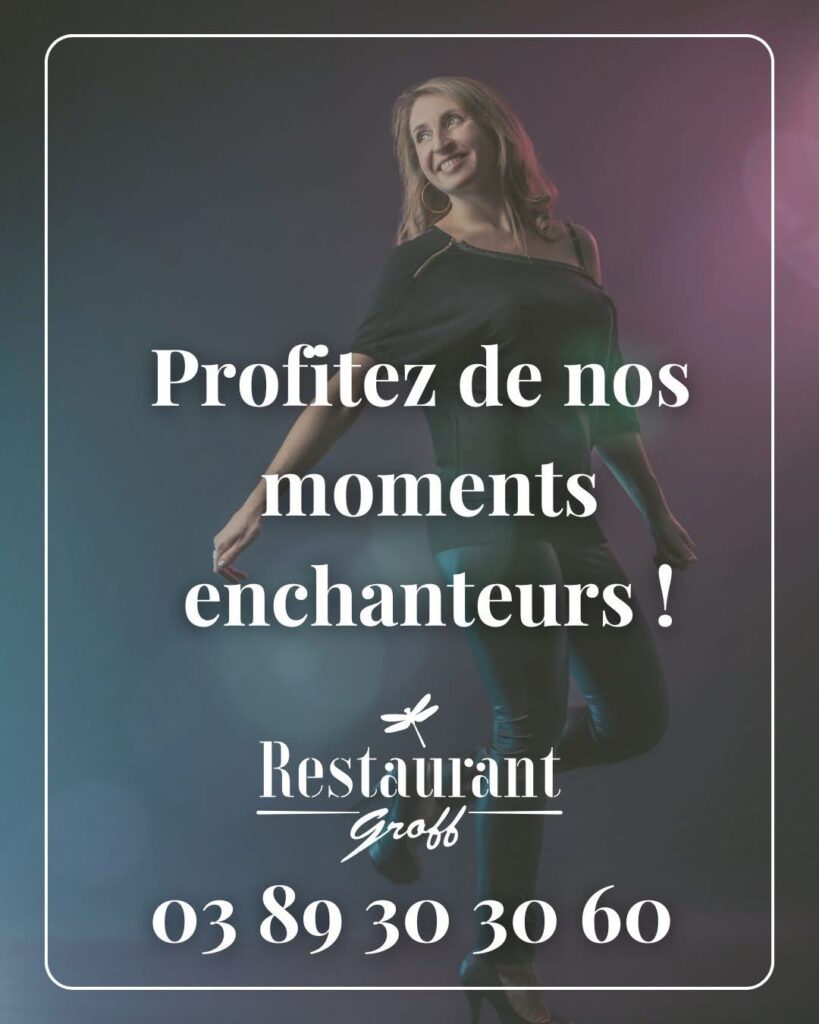 Soirée estivale 2025 Anne Balta Restaurant Groff